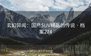 玄幻异闻：国产SUV精品的传说 · 档案274