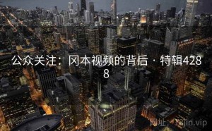 公众关注：冈本视频的背后 · 特辑4288