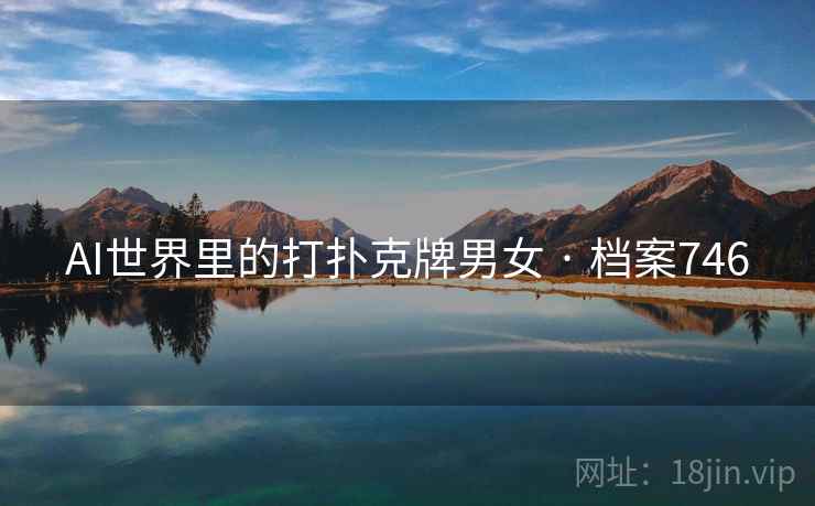 AI世界里的打扑克牌男女 · 档案746